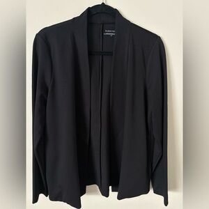 Eileen Fisher‎ Flex Tencel Ponte Classic Jacket in Black Women's Size S Fits M